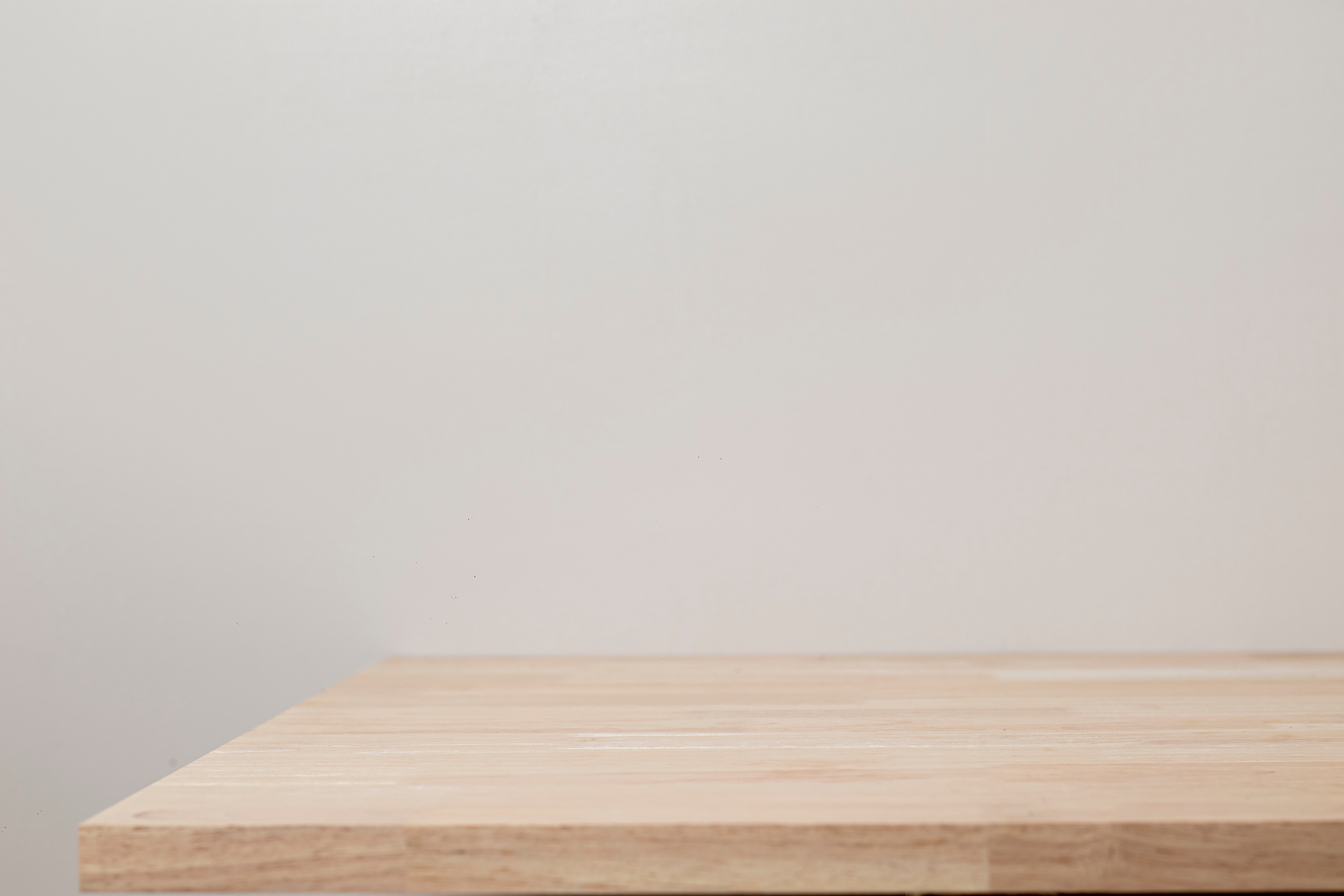 Product Backdrop, Empty Wooden Table with Concrete Wall